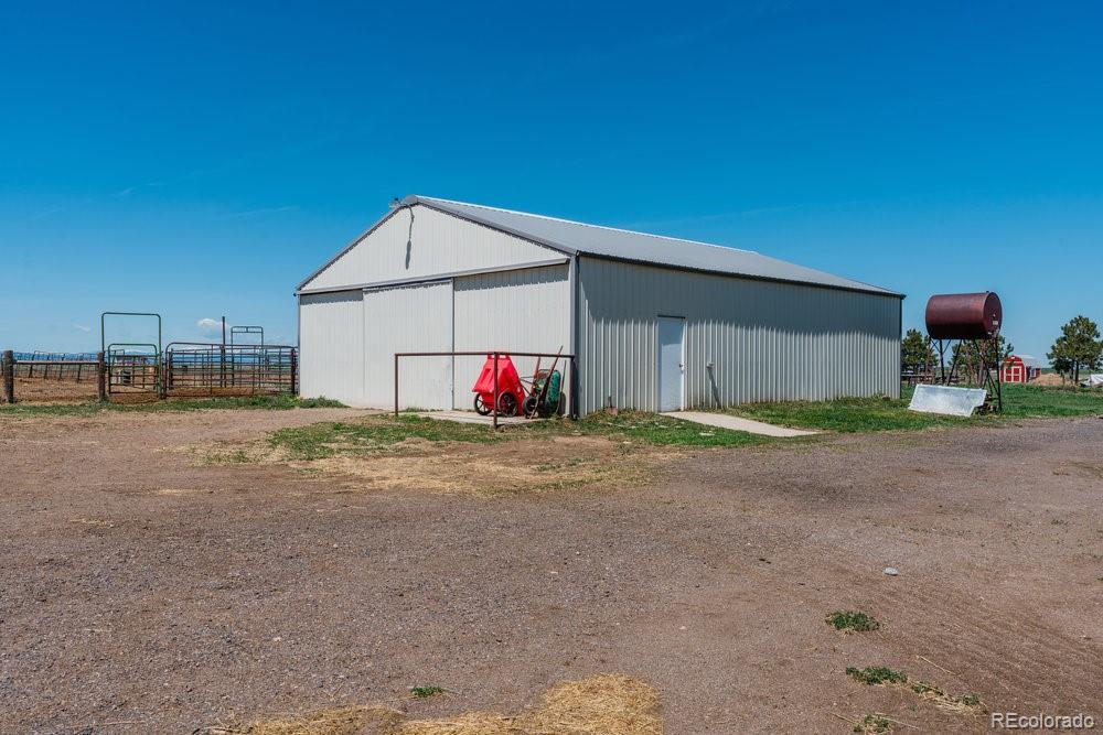24535 County Road 5 Elbert, CO 80106 - Photo 32 of 45 a view of a house with a yard