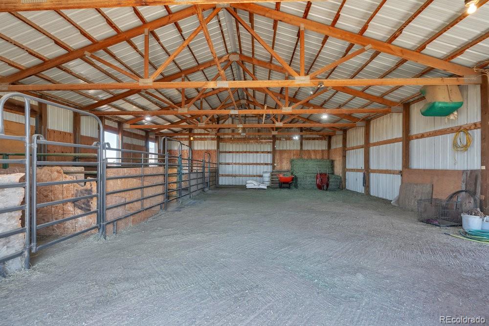 24535 County Road 5 Elbert, CO 80106 - Photo 33 of 45 a view of empty room with wooden ceiling