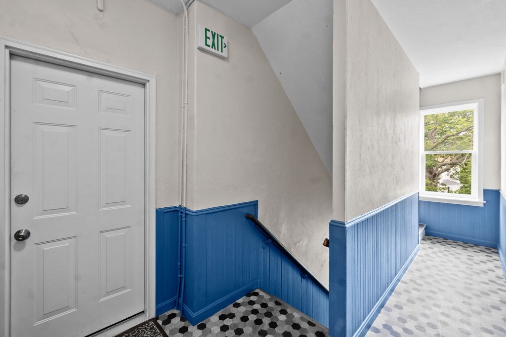 186 John Street Fall River, MA 02721 - Photo 28 of 38 a view of hallway with a window