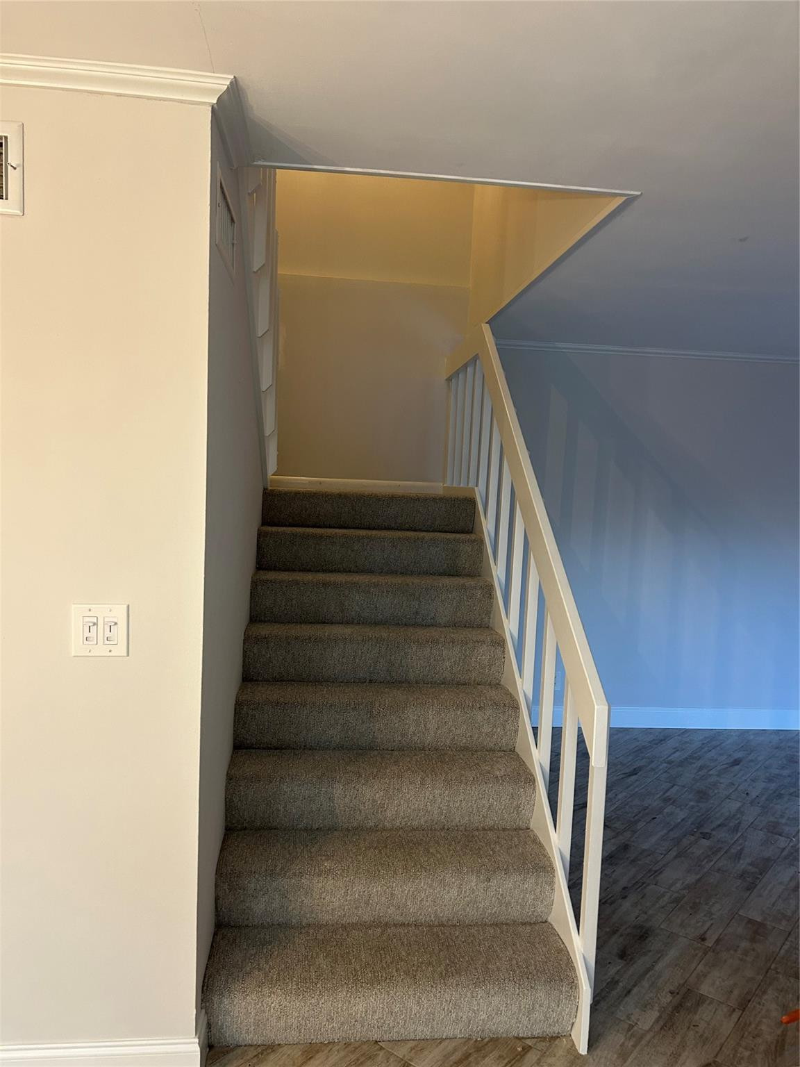 3824 Jefferson Street, Unit 3824 Stuart, FL 34997 - Photo 12 of 17 Stairway - brand new carpet