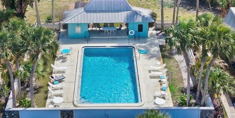 3824 Jefferson Street, Unit 3824 Stuart, FL 34997 - Photo 2 of 17 pool and cabana area