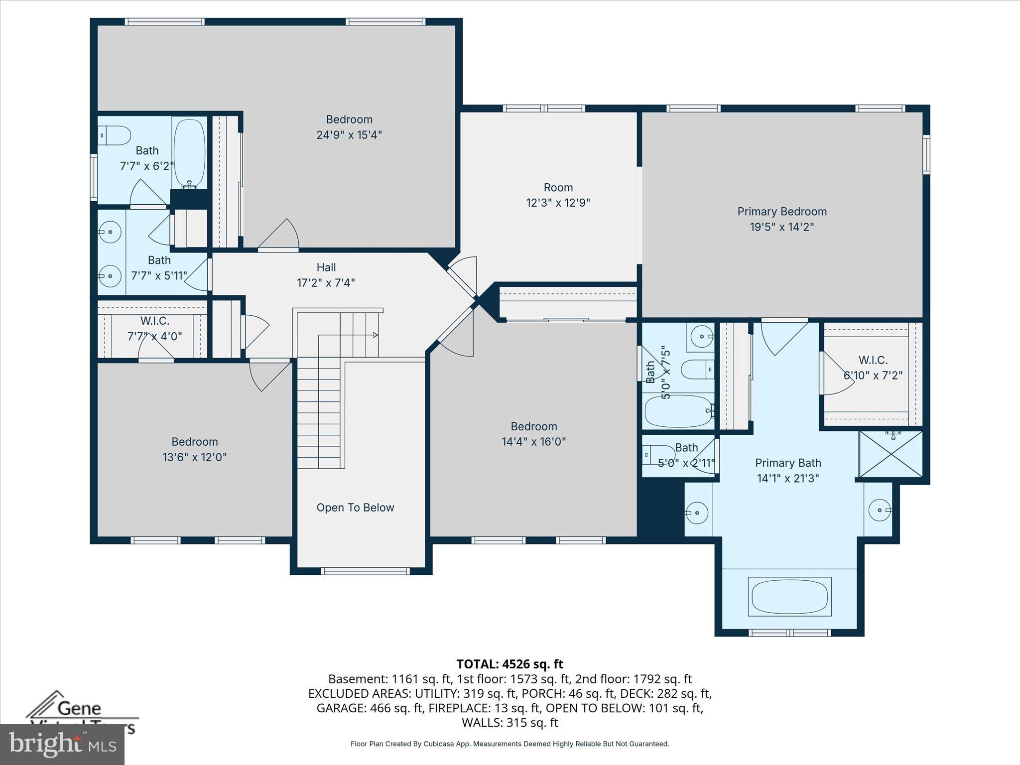 3303 Dunwood Ridge Terrace Bowie, MD 20721 - Photo 29 of 76 Upstairs has 4 big bedrooms and 3 full bathrooms!