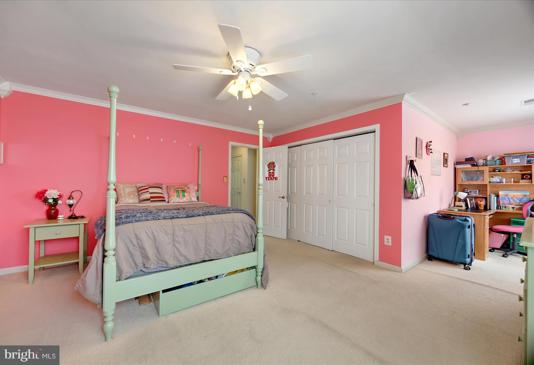3303 Dunwood Ridge Terrace Bowie, MD 20721 - Photo 44 of 76 Bedroom 4 large closet and desk/sitting area