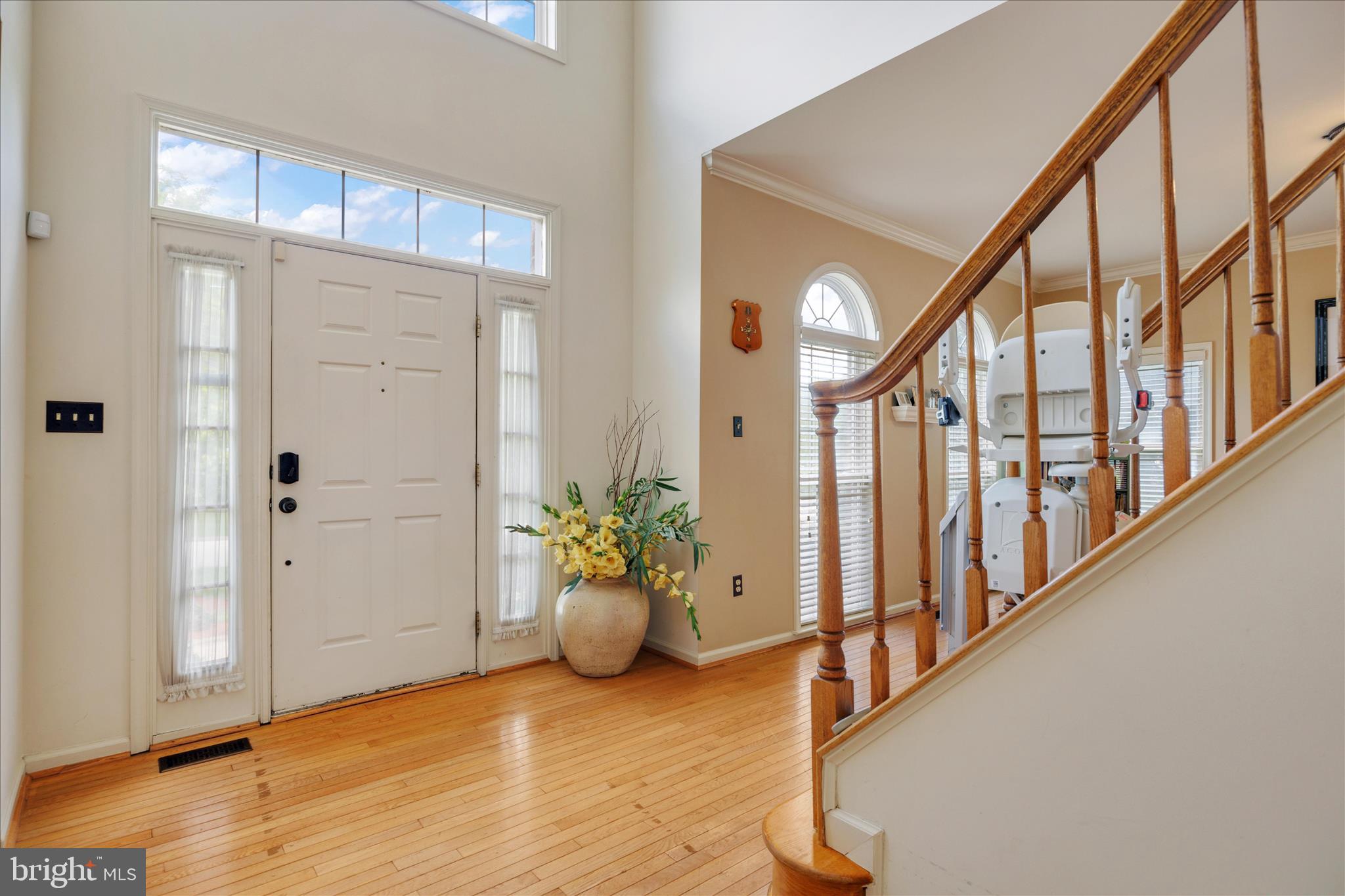 3303 Dunwood Ridge Terrace Bowie, MD 20721 - Photo 8 of 76 Two-story foyer. Hardwood floors on main level