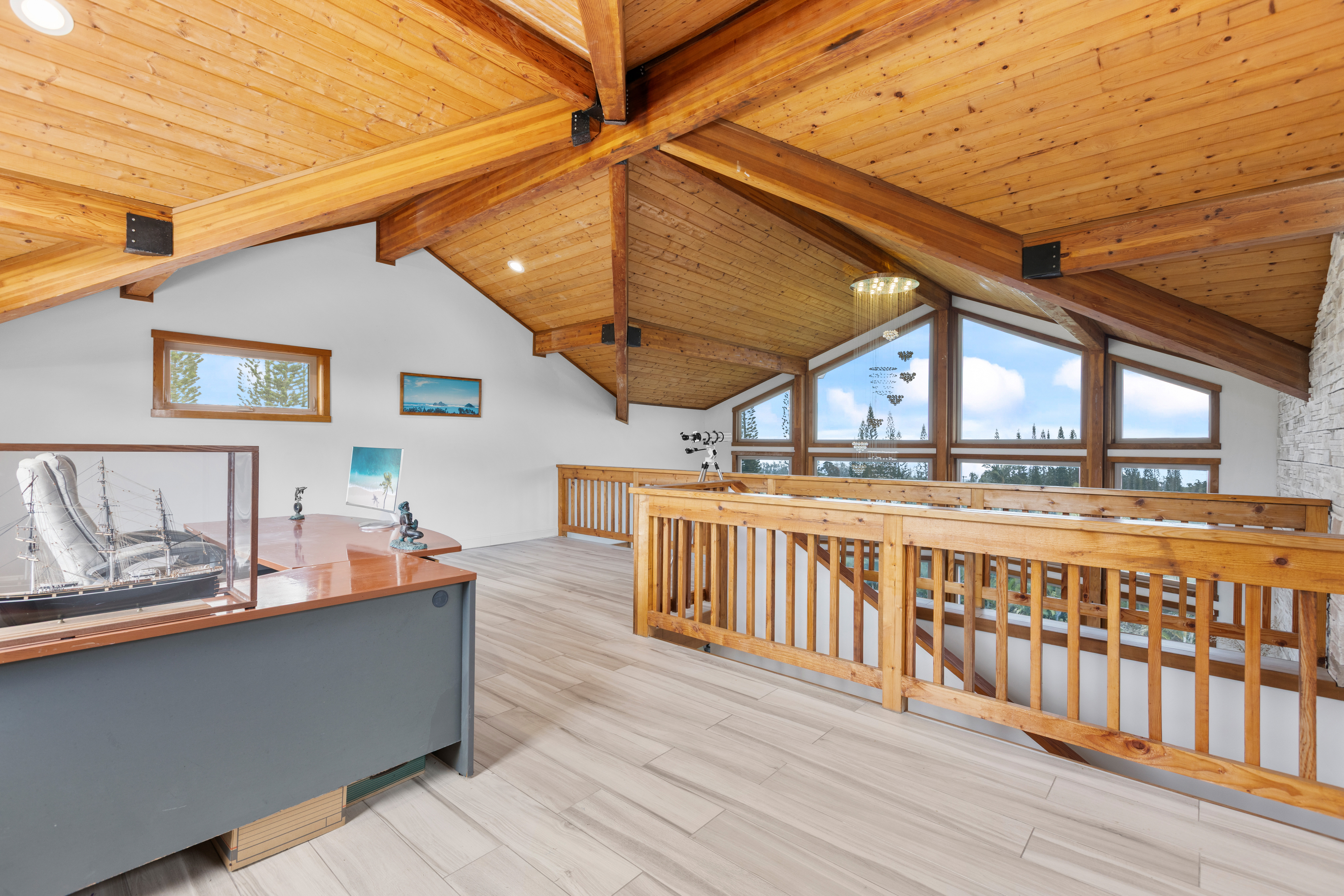 28-425 Overpass Road Pepeekeo, HI 96783 - Photo 18 of 30 a view of a balcony with furniture