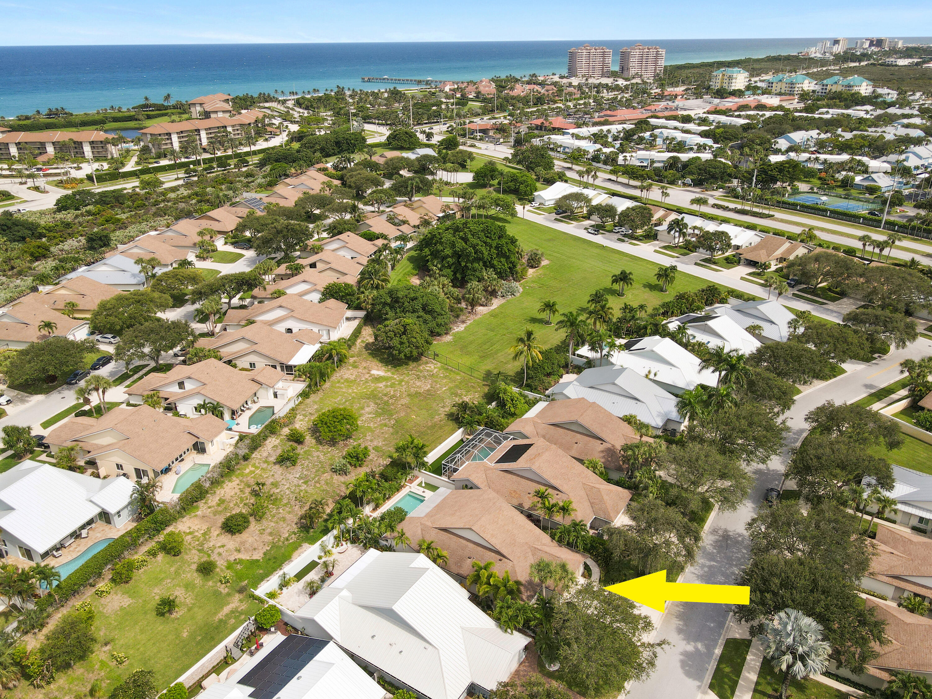 127 Dunes Edge Road Jupiter, FL 33477 - Photo 3 of 58 Aerial 4