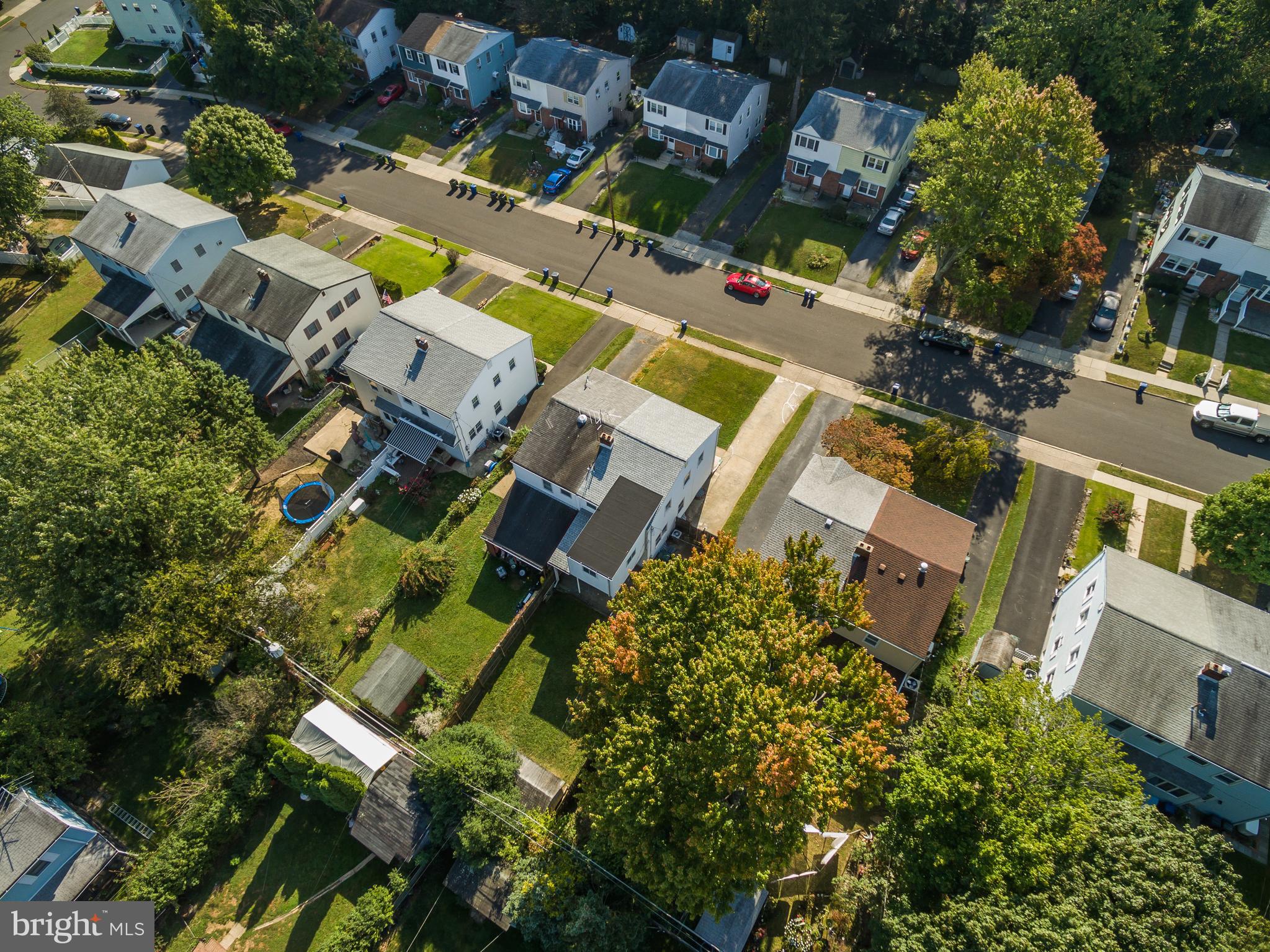 1418 Hallman Road Abington, PA 19001 - Photo 4 of 27 Rear Aerial View