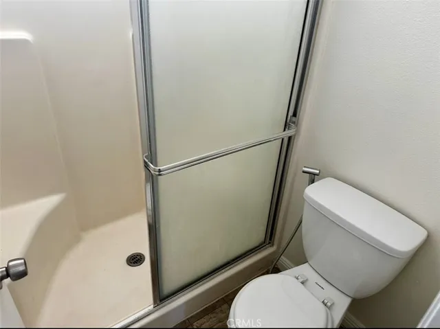 a close up of a shower curtain