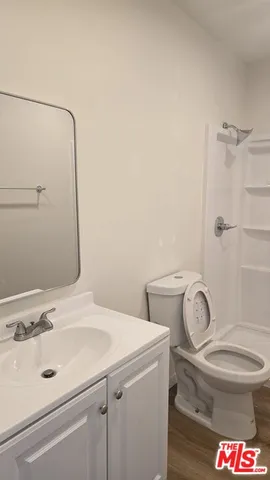 a bathroom with a sink and a toilet