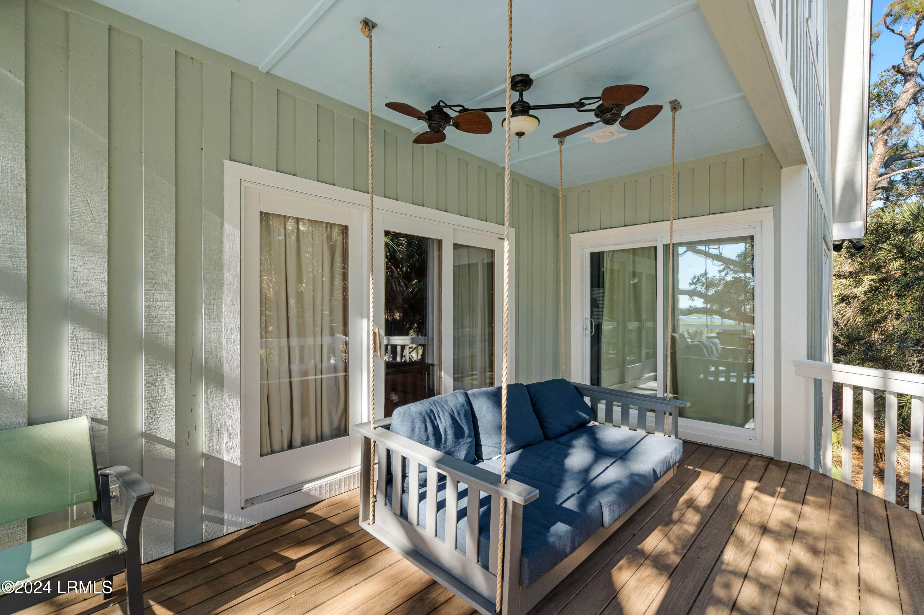 101 Ocean Point Drive Fripp Island, SC 29920 - Photo 25 of 55 Side Porch Off Bedroom One