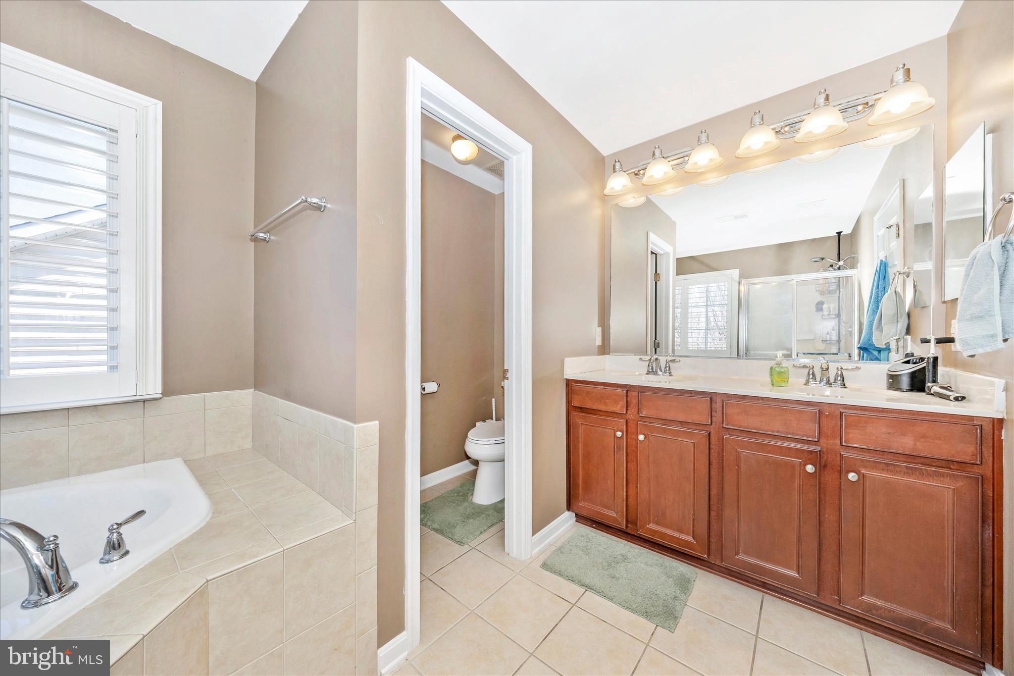 214 Union Ridge Drive Charles Town, WV 25414 - Photo 21 of 57 a spacious bathroom with a tub sink and mirror