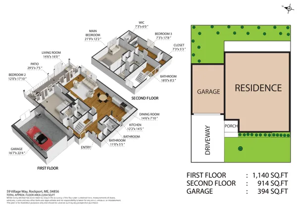 $829,000 | 59 Village Way, Unit 59, Rockport, ME 04856