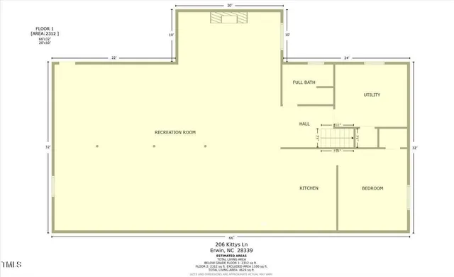 $1,200,000 | 206 Kittys Lane, Erwin, NC 28339