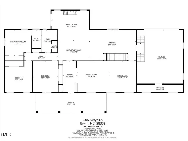 $1,200,000 | 206 Kittys Lane, Erwin, NC 28339