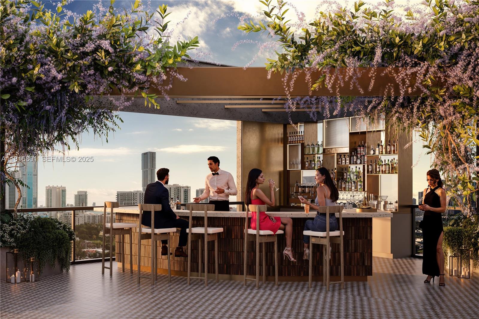 94 Northeast 29th Street, Unit 610 Miami, FL 33137 - Photo 16 of 22 a group of people sitting in a living room