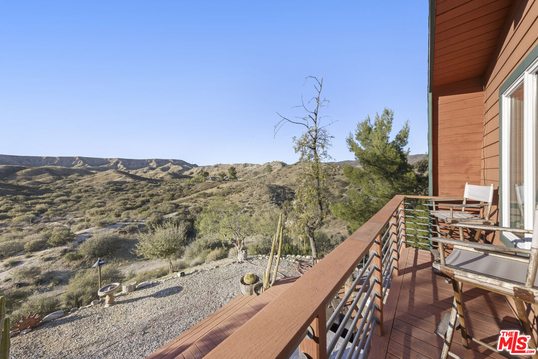 16617 Vasquez Canyon Road Canyon Country, CA 91351 - Photo 24 of 43 a view of balcony with furniture