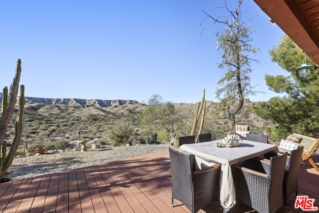 16617 Vasquez Canyon Road Canyon Country, CA 91351 - Photo 34 of 43 a view of a balcony with furniture
