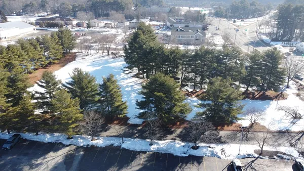 a view of a city of mountains