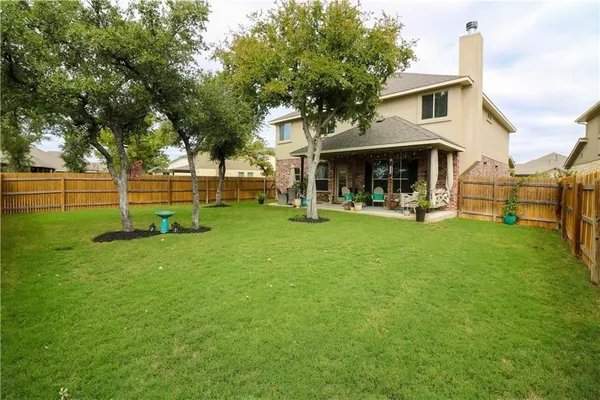 a view of outdoor space with seating
