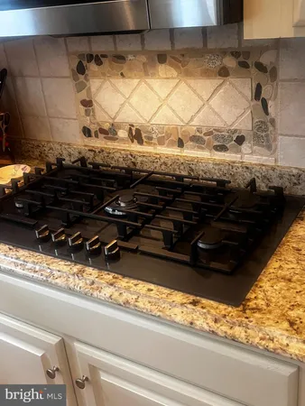 a close view of a stove