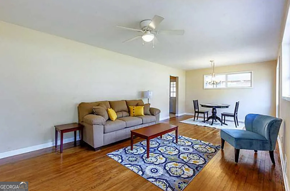 3405 Elgin Drive Decatur, GA 30032 - Photo 2 of 11 a living room with furniture and a rug