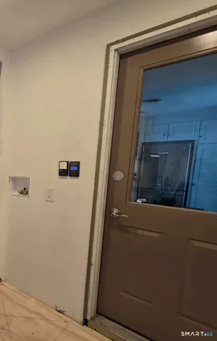 a view of front door