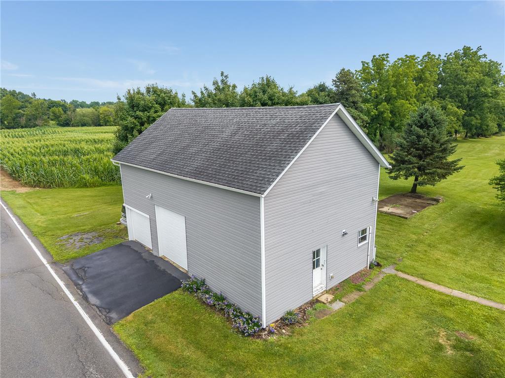 4831 Steuben Road Nazareth, PA 18064 - Photo 26 of 34 A detached garage with twin doors offers ample storage and workshop space.