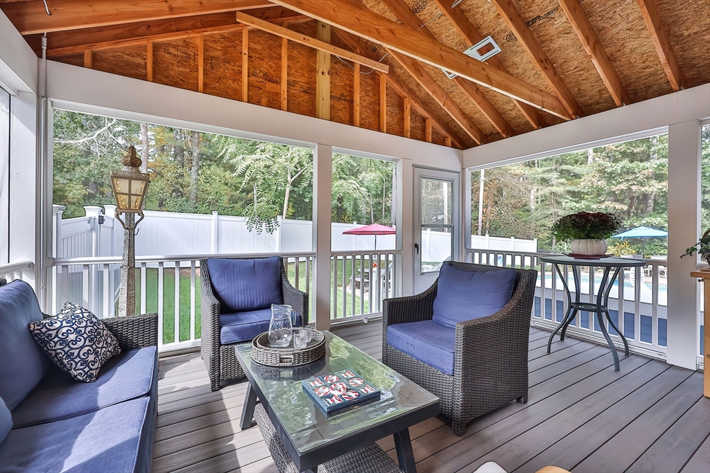 11 Puddingstone Lane Medway, MA 02053 - Photo 35 of 40 a balcony with furniture and wooden floor