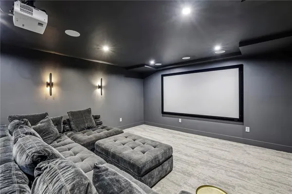 a room with gym equipment