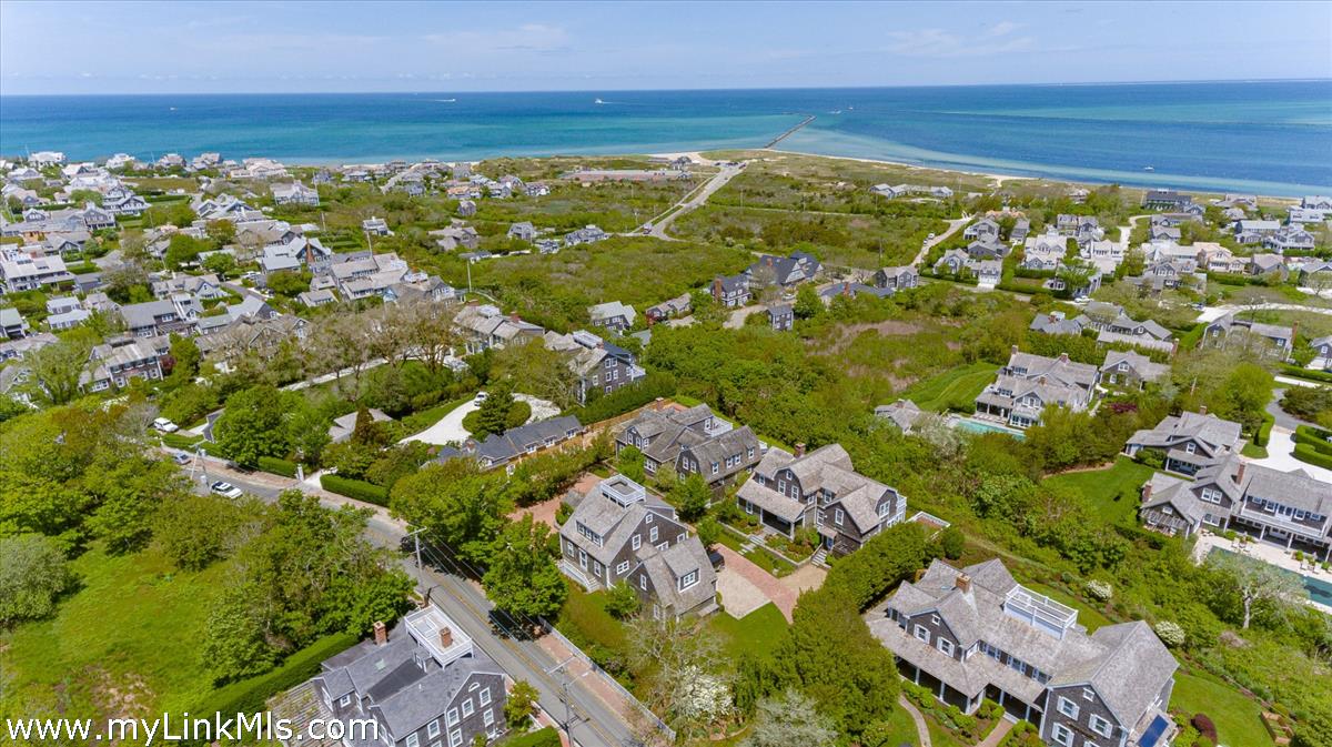 39 Cliff Road Nantucket, MA 02554 - Photo 38 of 46 an aerial view of residential houses with outdoor space