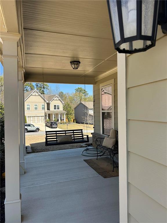 5860 Stargazer Way Cumming, GA 30028 - Photo 6 of 36 view of hall way with furniture