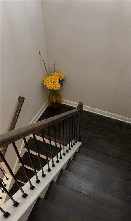 5860 Stargazer Way Cumming, GA 30028 - Photo 9 of 36 a view of entryway with wooden floor