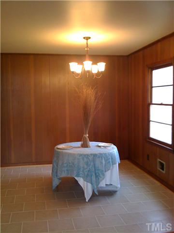 3501 Mercury Circle Raleigh, NC 27604 - Photo 5 of 11 Dining area with new ceramic tile floor