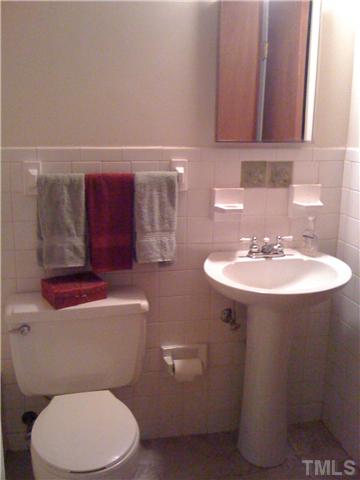 3501 Mercury Circle Raleigh, NC 27604 - Photo 7 of 11 Updated hall bath with new ceramic tile floor
