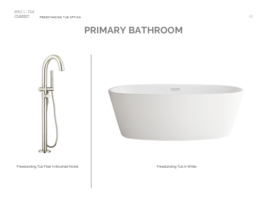 18602 Eastwood Rdg Court Crosby, TX 77532 - Photo 31 of 43 Classic Look Palette 6: Primary Bathroom Selection Sheet (*Artist rendering used for illustration purposes only.)
