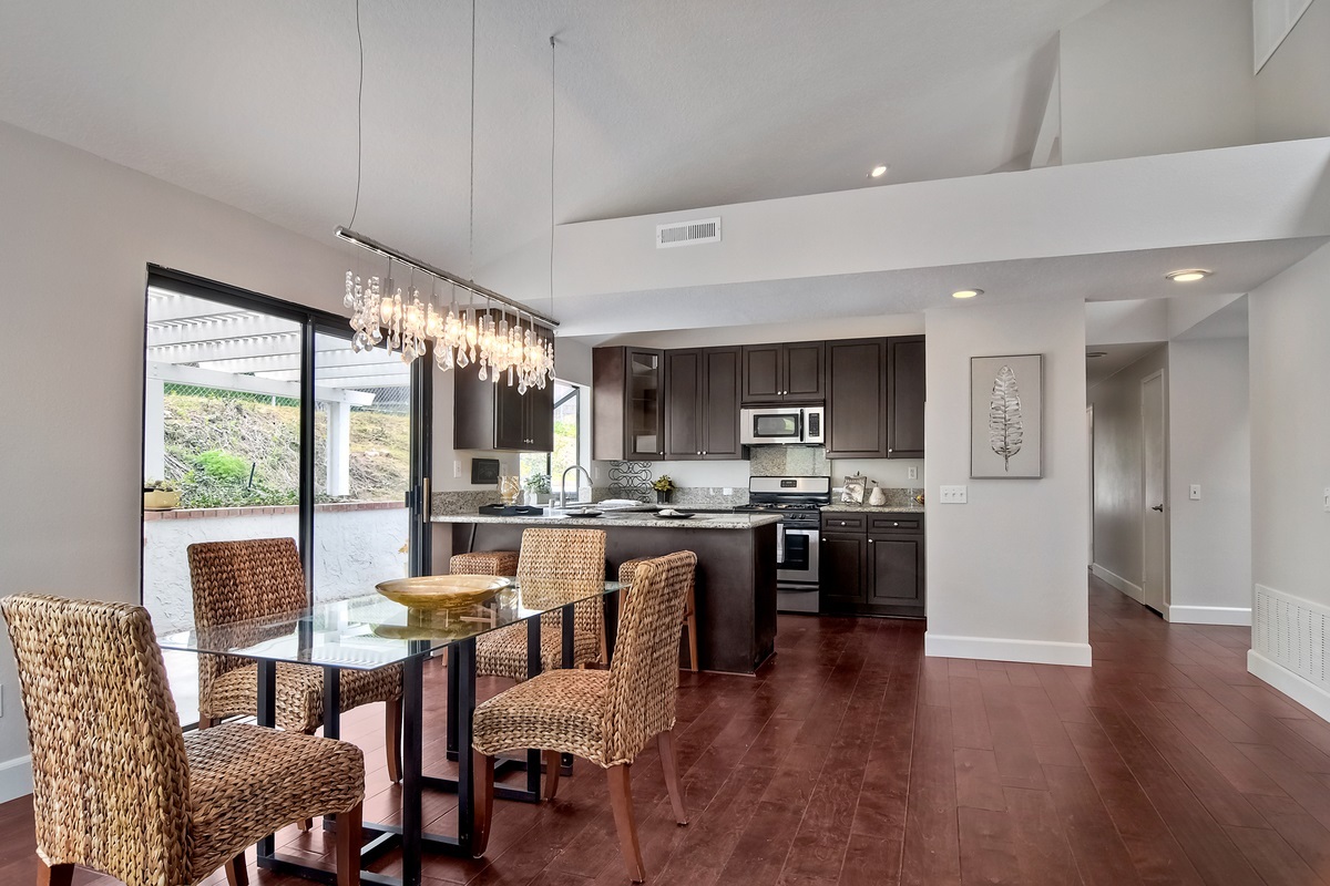1845 Lodgepole Road San Marcos, CA 92078 - Photo 5 of 25 Dining and Kitchen open to patio.
