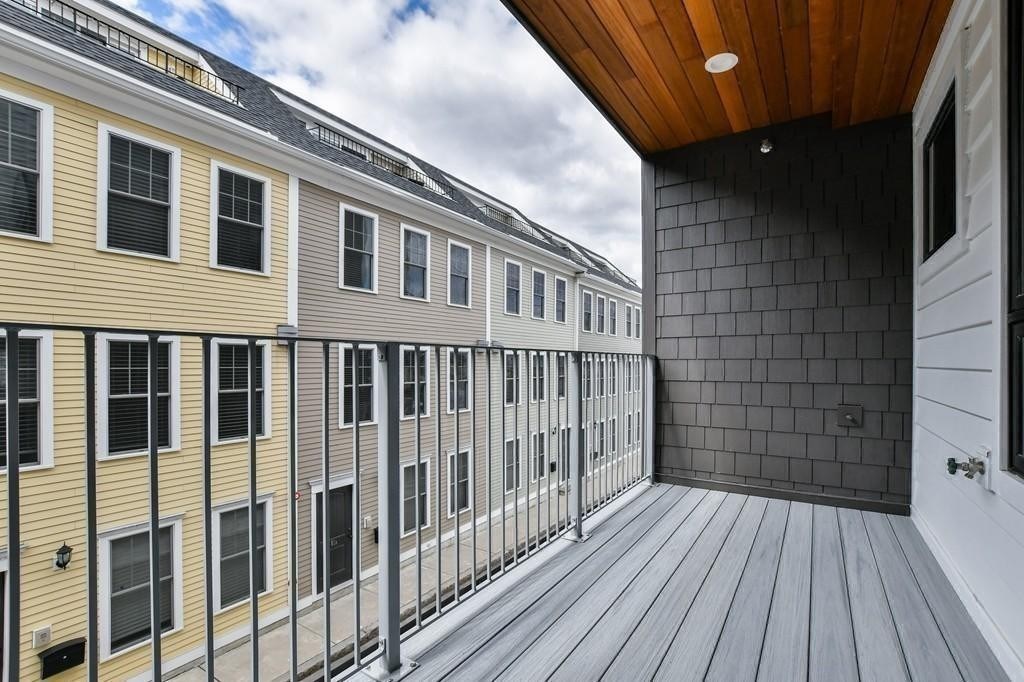 377 West First Street, Unit 2 Boston, MA 02127 - Photo 34 of 39 a view of wooden balcony