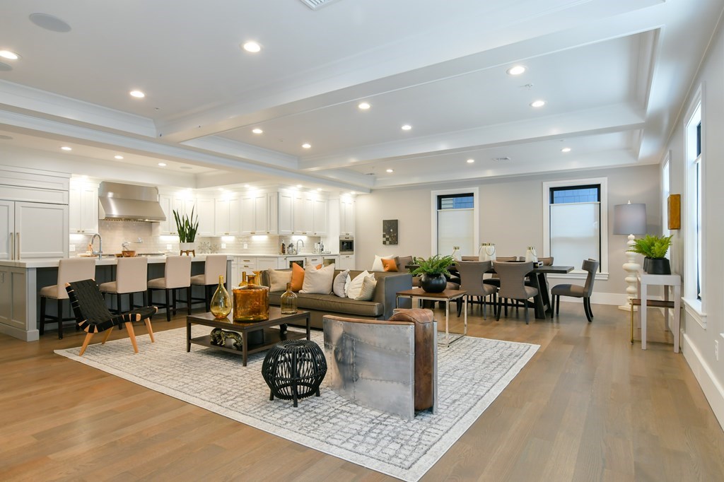 377 West First Street, Unit 2 Boston, MA 02127 - Photo 8 of 39 a large room with lots of furniture and view living room