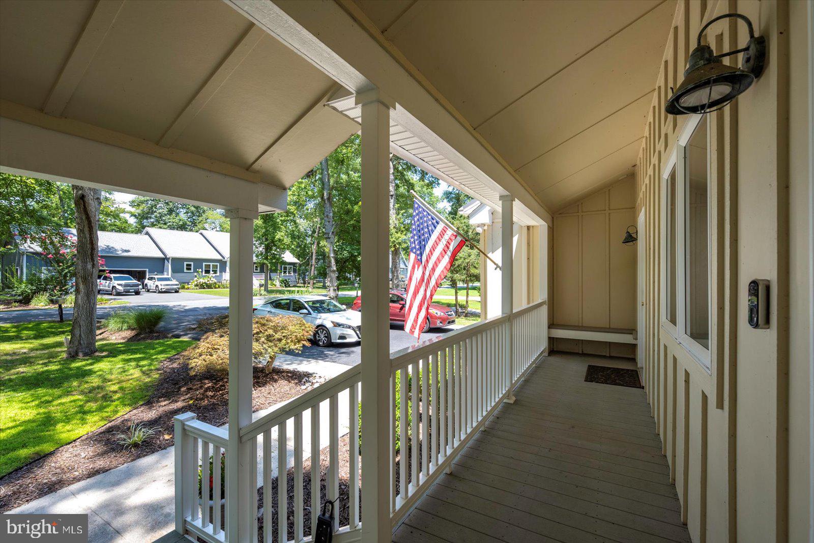 11531 Quillin Way Berlin, MD 21811 - Photo 6 of 73 Front Porch with Mud Room entry Bench Seat