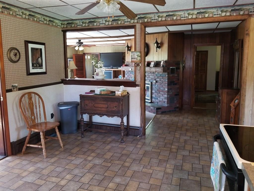 529 Bangor Road Benton, ME 04901 - Photo 9 of 23 Open kitchen to dining area and...