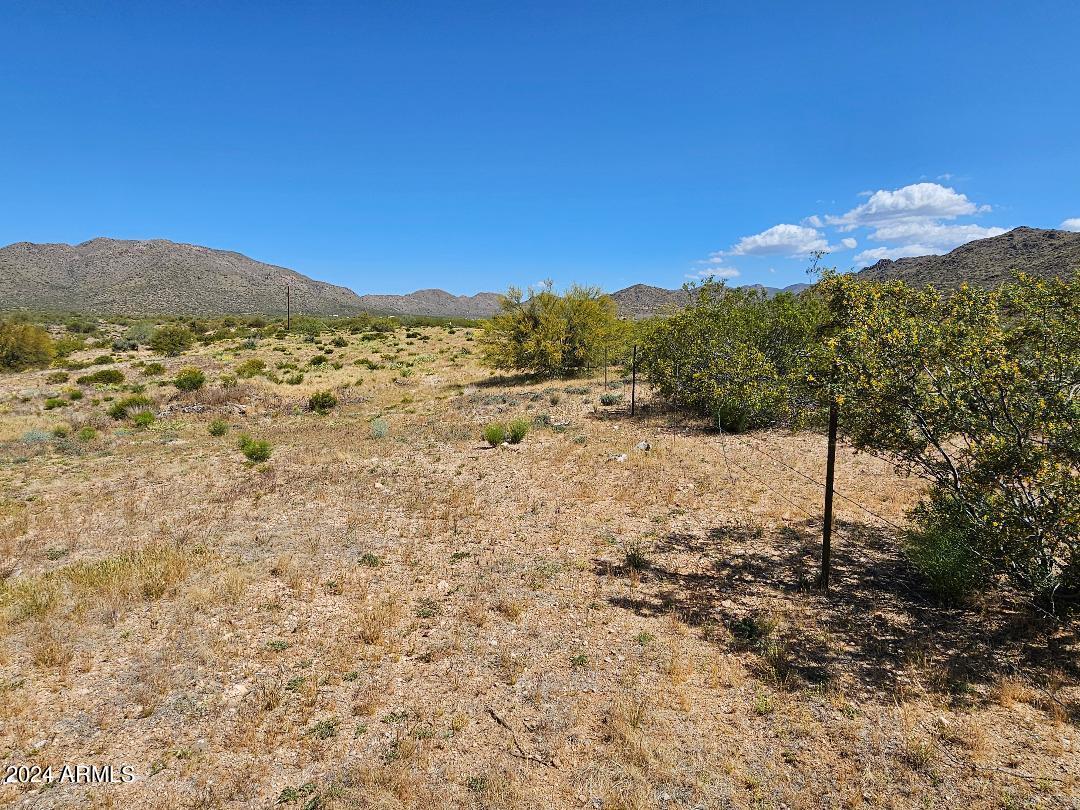 25-xxx South Ghost Town Road Congress, AZ 85332 - Photo 6 of 9 a view of a dry yard with mountains in the background