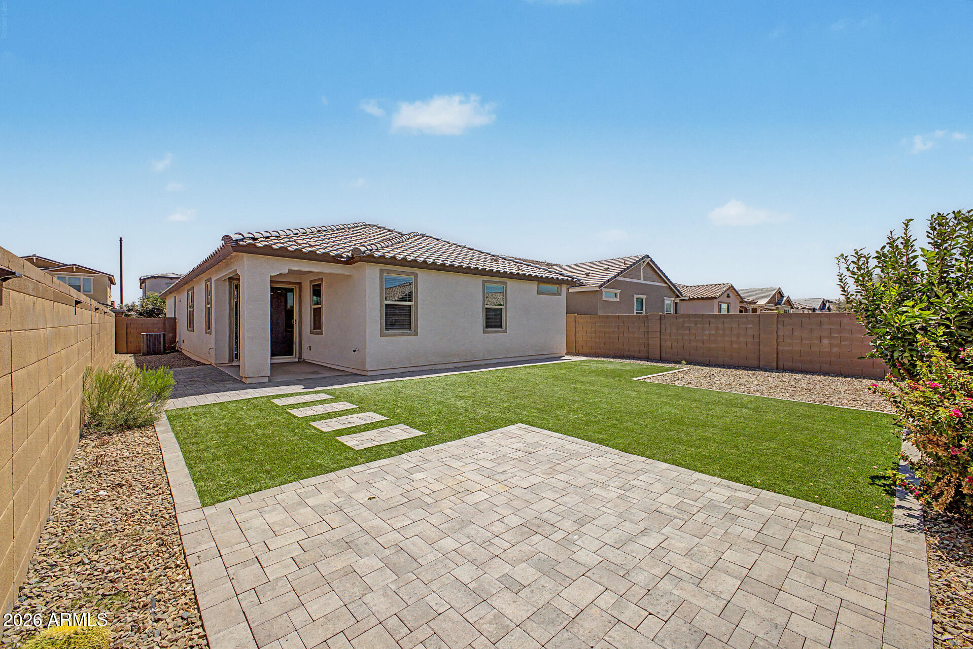 23080 East Stacey Road Queen Creek, AZ 85142 - Photo 41 of 42 a view of a house with a yard