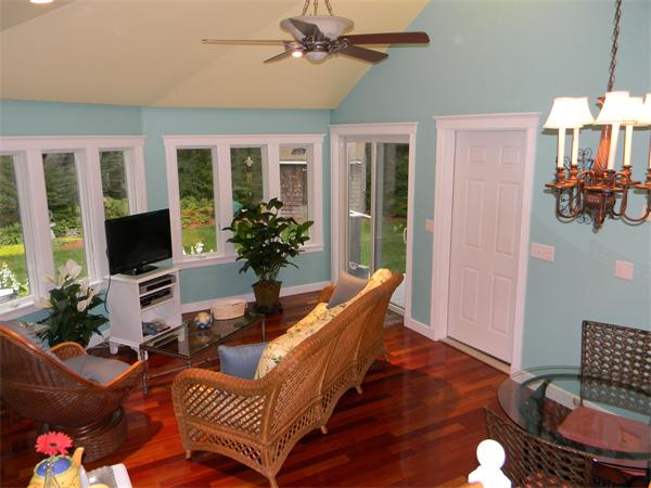 6 Richard Road Canton, MA 02021 - Photo 2 of 6 a living room with furniture and a flat screen tv