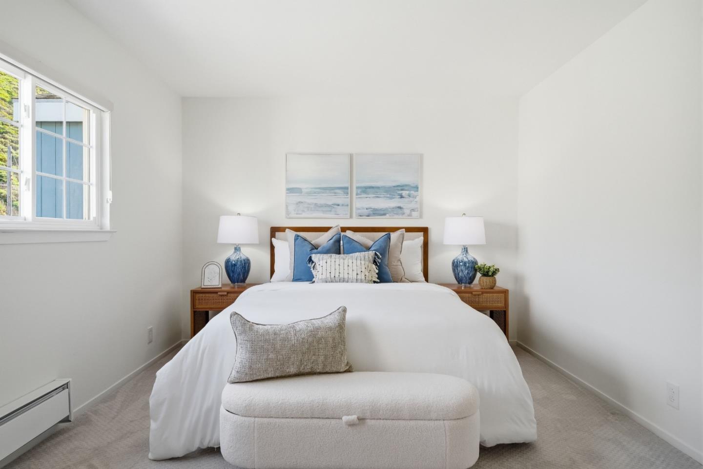 495 Ebken Street Pacifica, CA 94044 - Photo 29 of 52 a bedroom with a bed and window