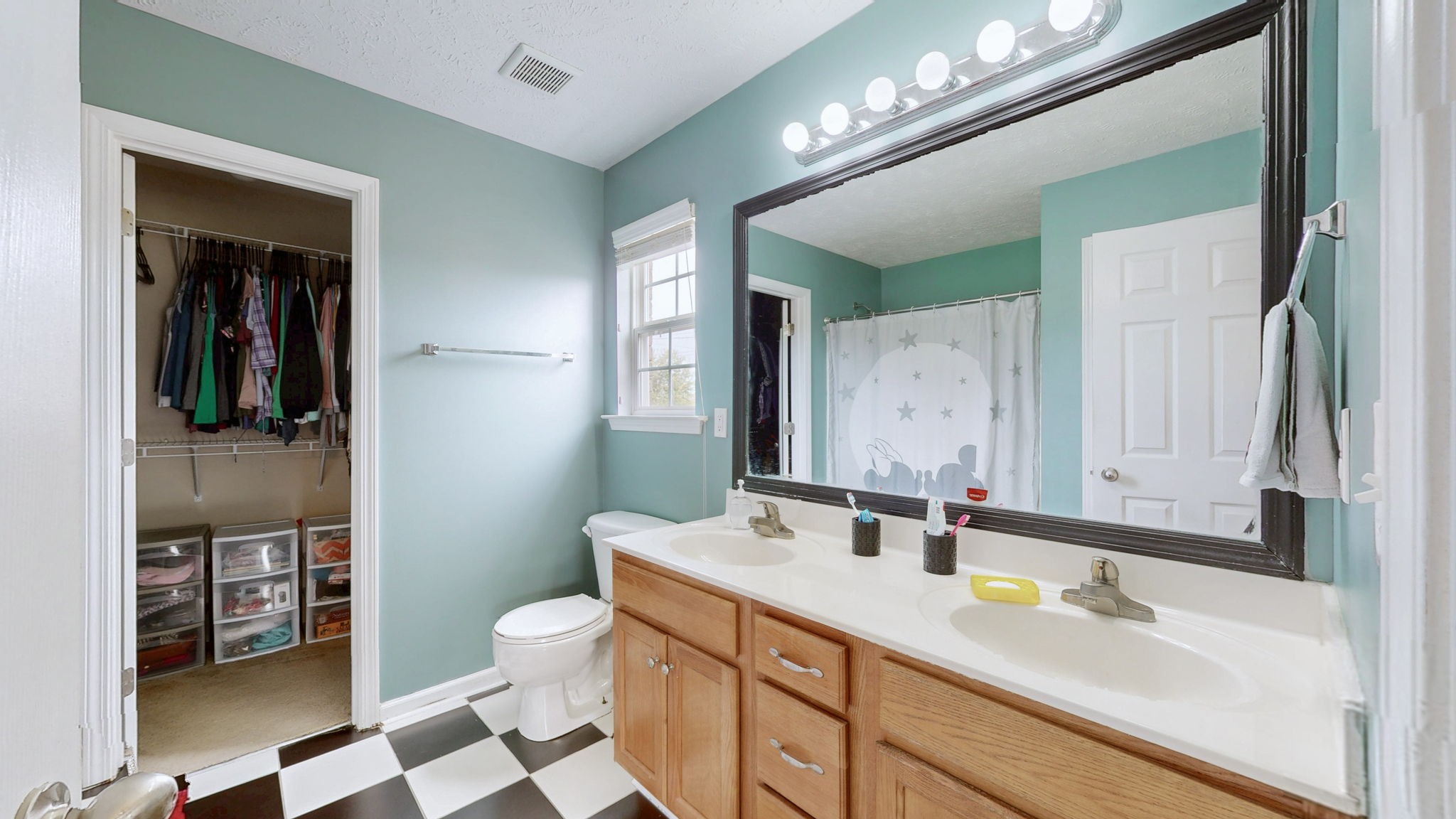 2822 Ridgewood Drive Christiana, TN 37037 - Photo 14 of 39 a bathroom with a double vanity sink mirror and toilet