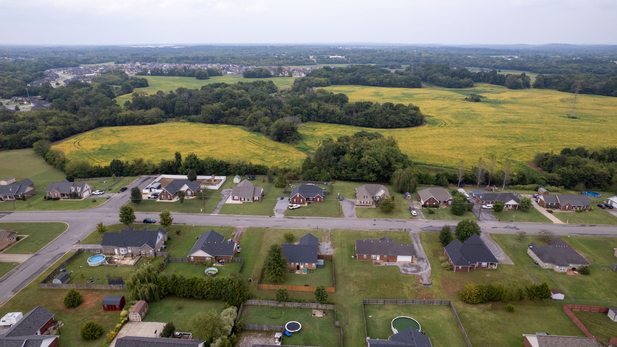 2822 Ridgewood Drive Christiana, TN 37037 - Photo 36 of 39 an aerial view of ocean and residential houses with outdoor space