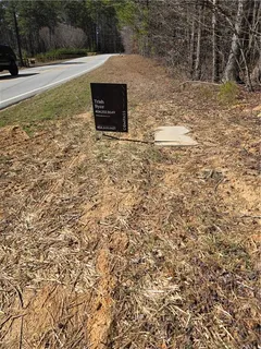 a view of backyard with green space