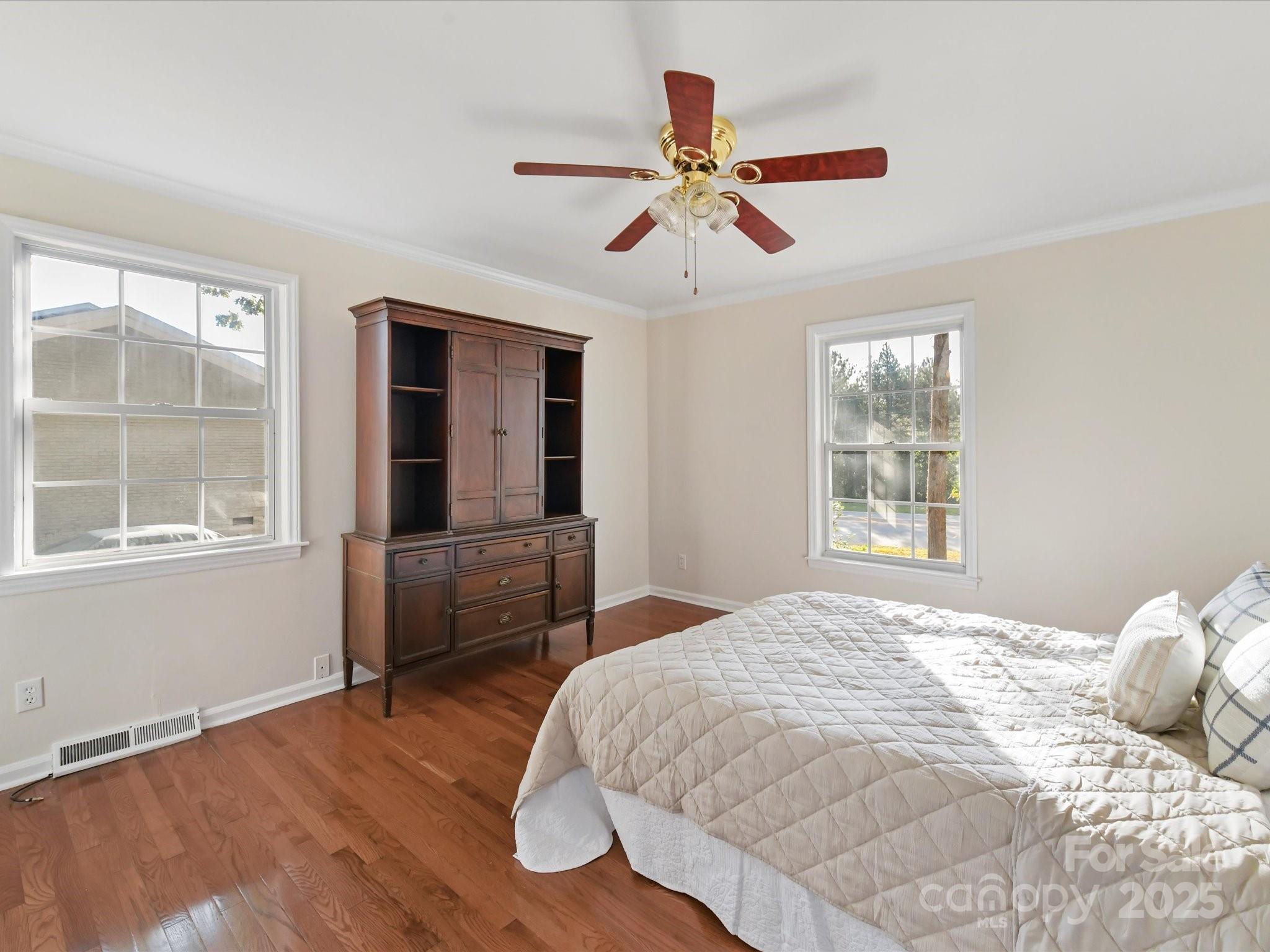 6313 Mill Grove Road Indian Trail, NC 28079 - Photo 27 of 47 a bedroom with a bed and a window