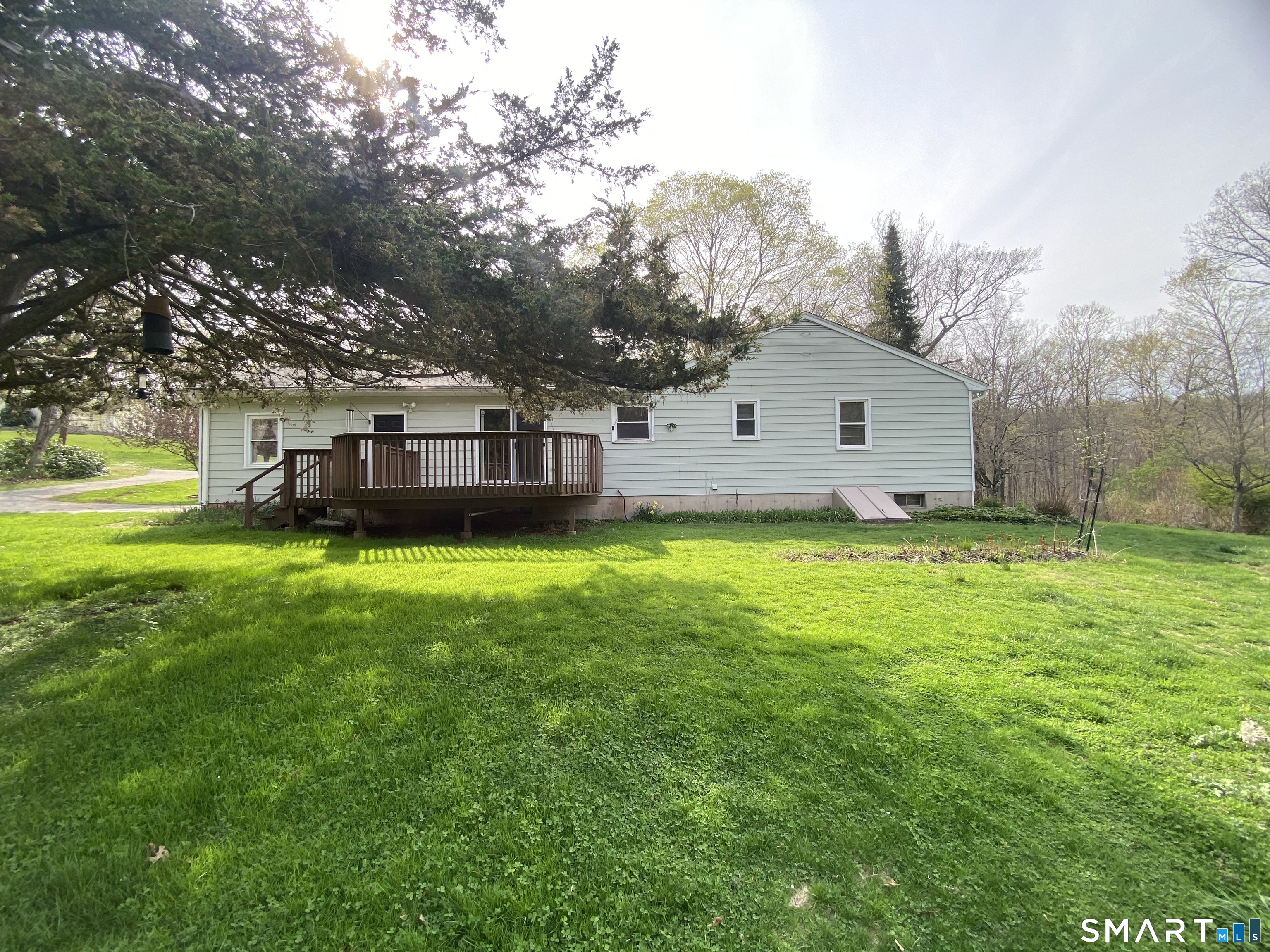 268 Bell Street Middletown, CT 06457 - Photo 31 of 36 a view of a house with a backyard and a tree
