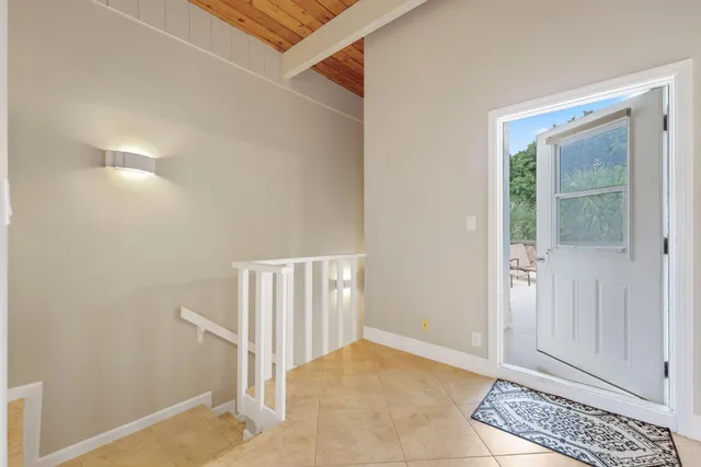 a view of front door